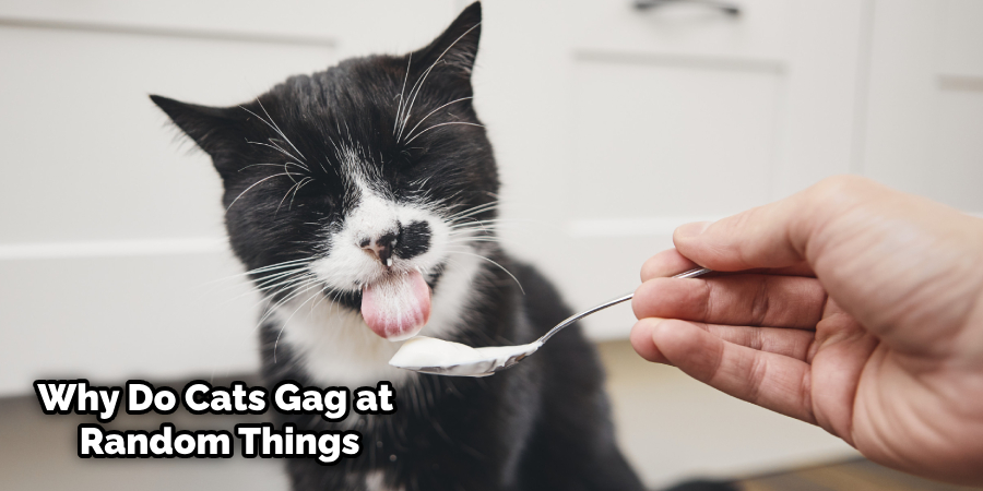 Cat Gags When Smelling Food